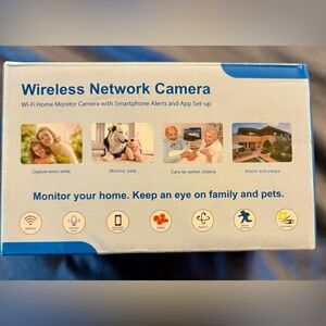 NIB- Baby Home Smart 
Security Wi-Fi Network Camera
Easy Connect to Phone